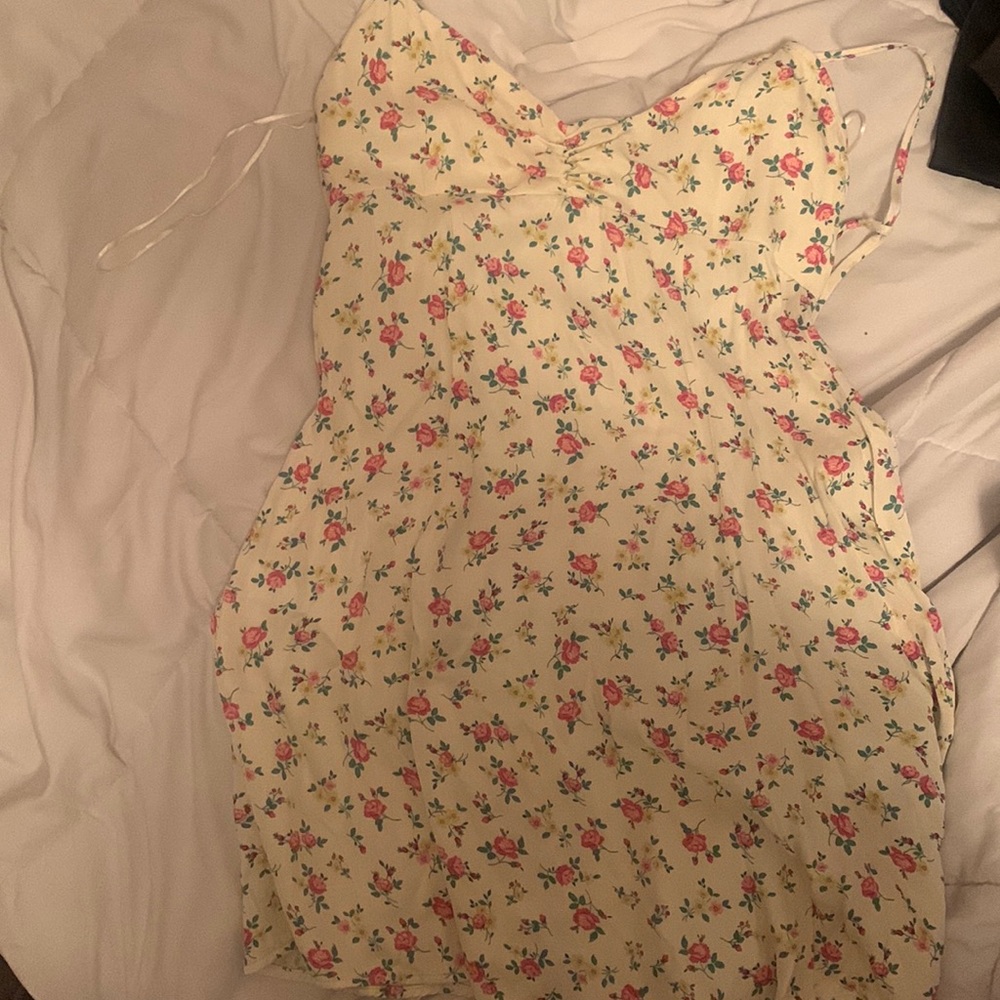 Zara floral dress